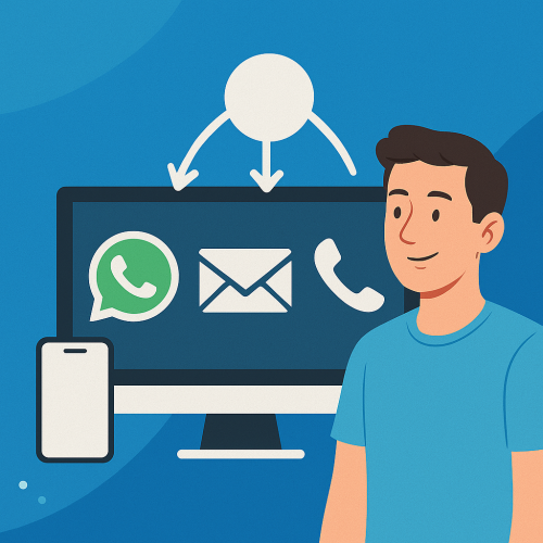 Como integrar WhatsApp, e-mail e telefone em uma única plataforma (guia prático e inteligente)